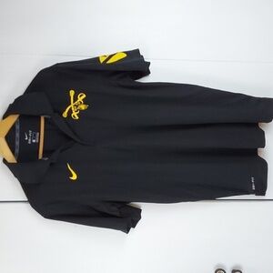 Nike Black Army Black Knights 1st Cavalry Division Shirt logo Sz.Large